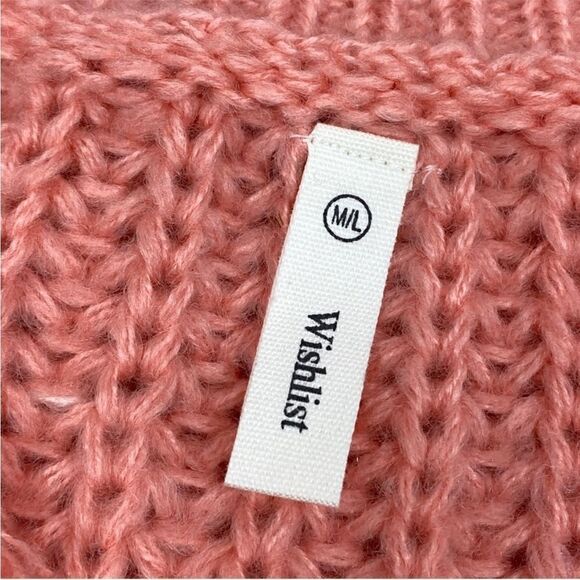 Wishlist Distressed Colorblock Grunge Pullover Sweater Medium Large Purple Multi - Picture 11 of 14